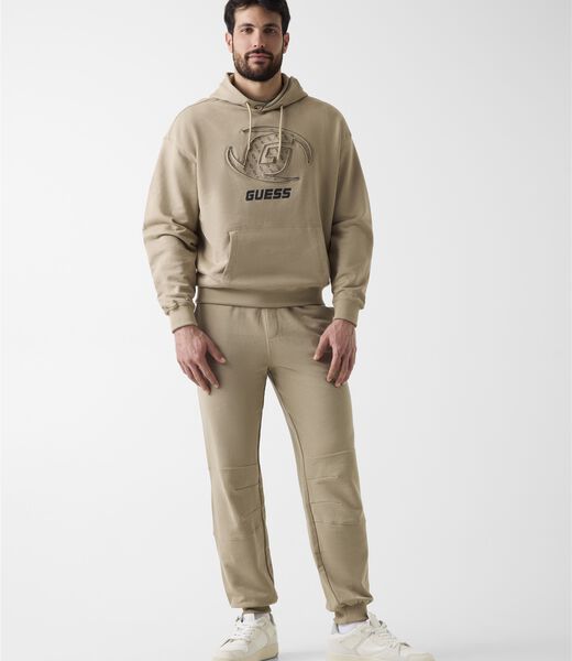 Front logo hoodie sweatshirt