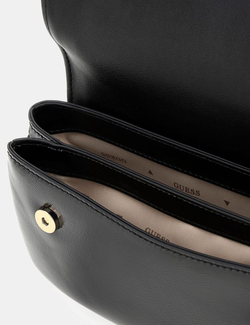 Dea patent mini crossbody bag