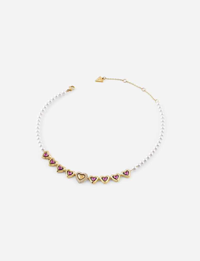 12-16" multi hearts chocker