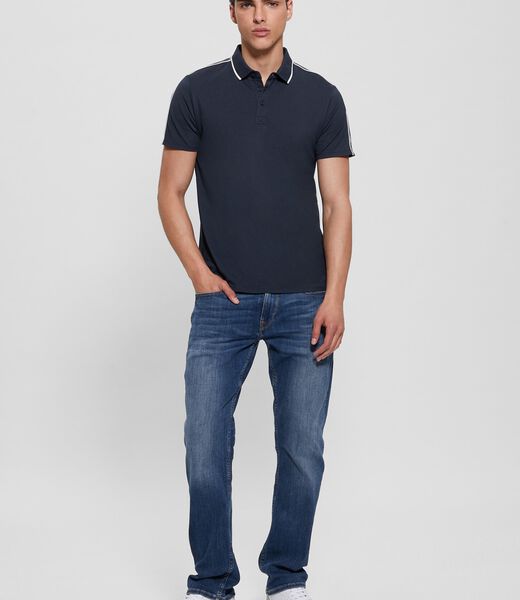 Logo bands polo shirt