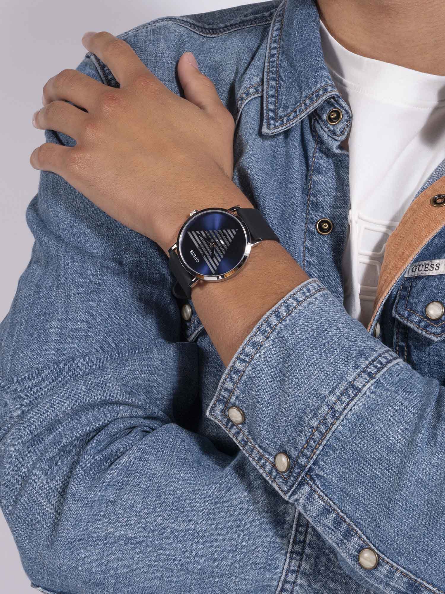 Guess logo watch clearance