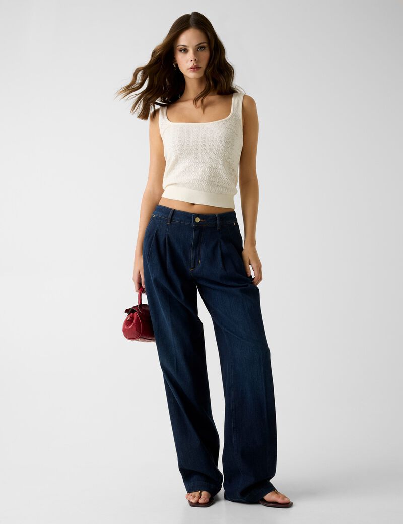 Knitted tank top