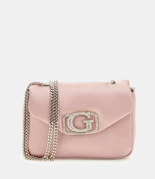 Prue Logo-Script Mini Crossbody Bag