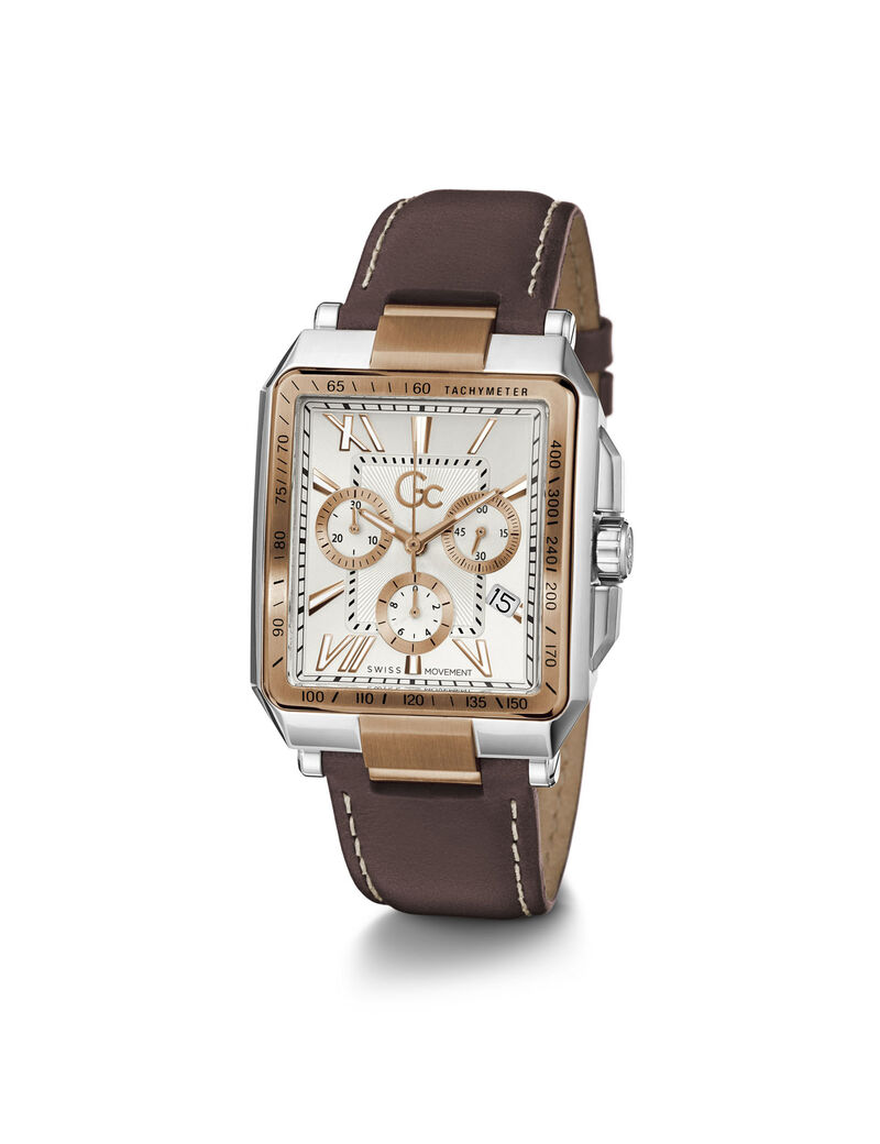 Gc Rectangle Multi-Function Watch