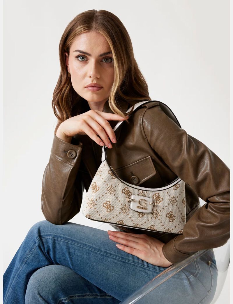 Neda 4G Peony Logo Shoulder Bag