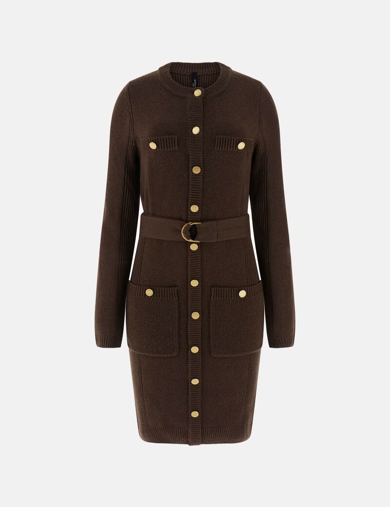 Marciano cashmere-blend mini dress