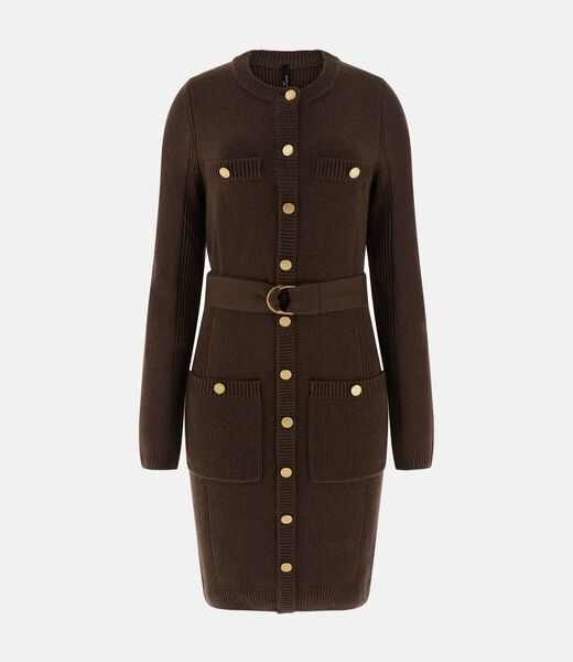 Marciano cashmere-blend mini dress