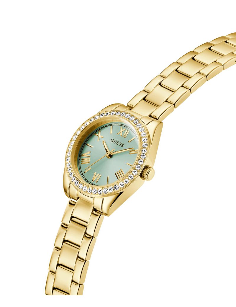 Ladies Gold Tone Analog Watch