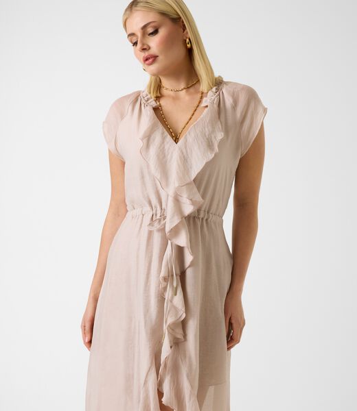 Ruffled Long Dress