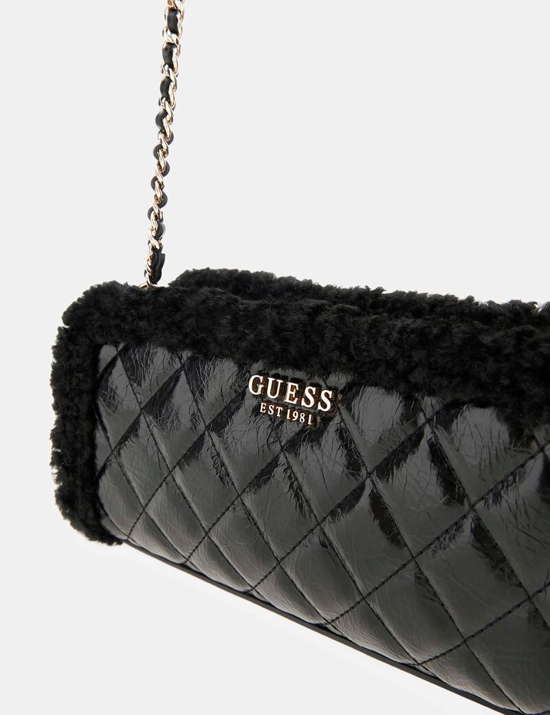 Cristi faux fur crossbody bag