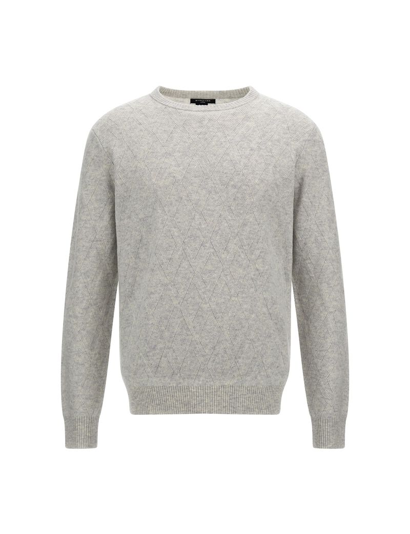 Marciano Crew Neck Cashmere Blend Sweater