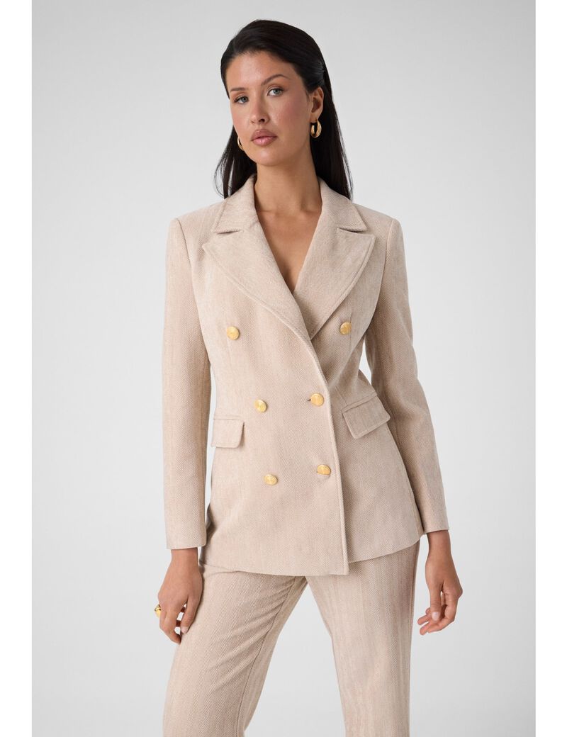 جيس marciano double breasted blazer