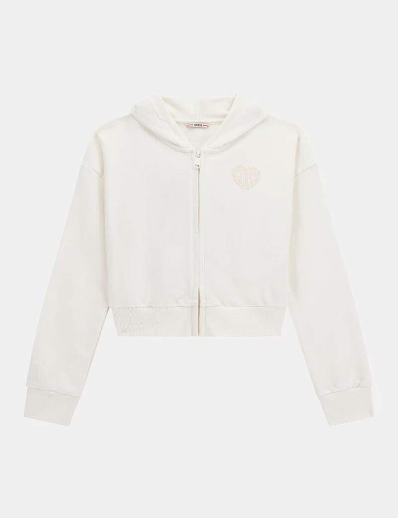 Embroidered logo sweatshirt