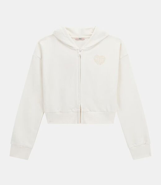 سويت شيرت مطرز بالشعار