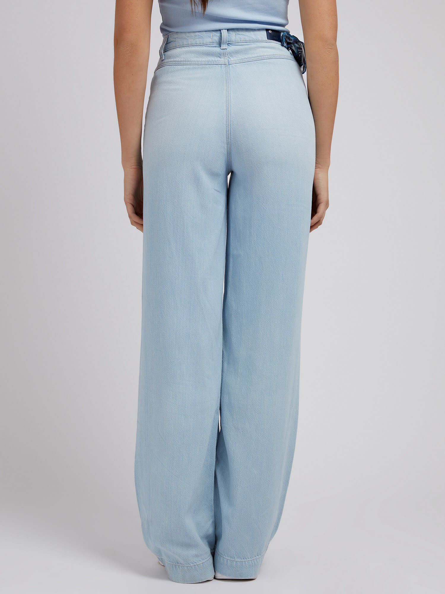 Shop GUESS Online Flared Denim Pant