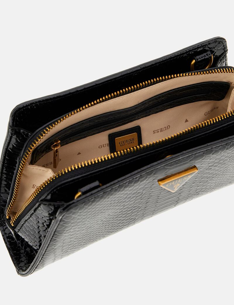 حقيبة كروس أنيتا بطبعة جلد الثعبان