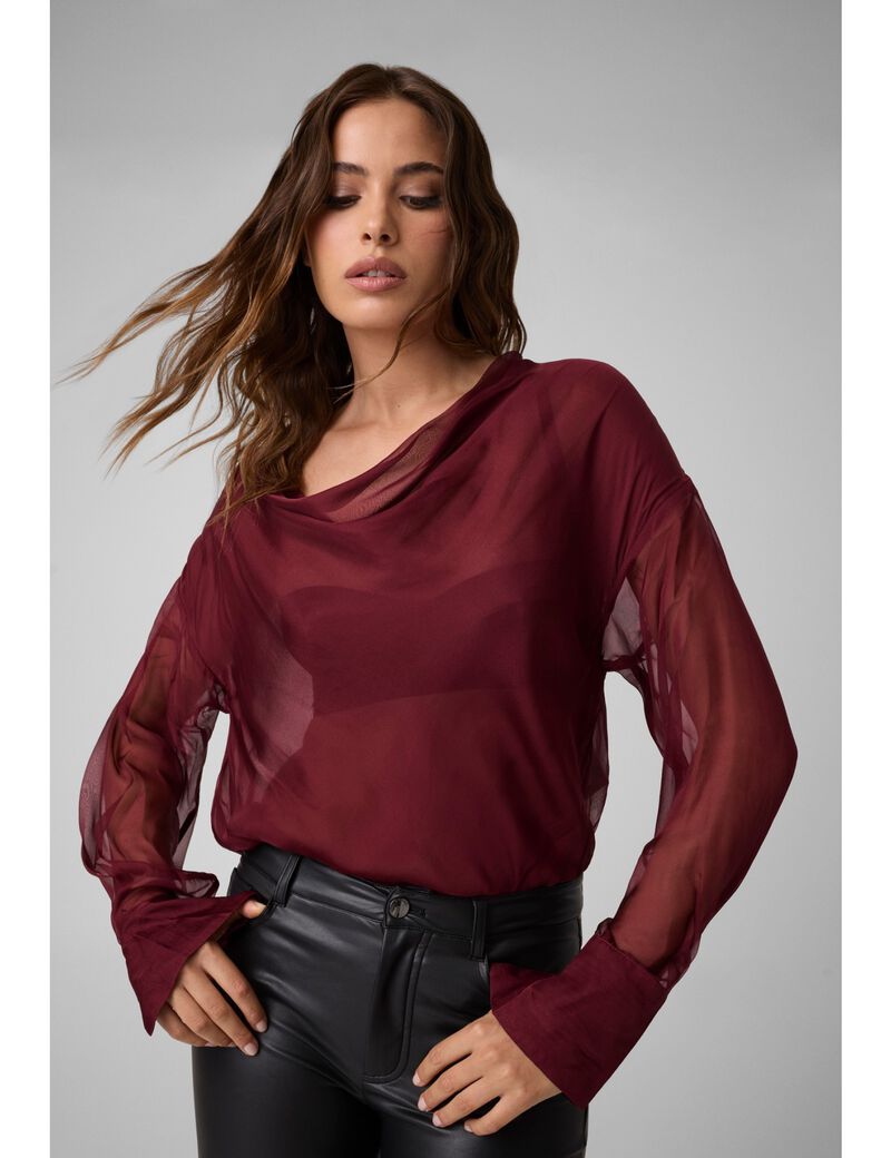 جيس marciano full sleeve blouse