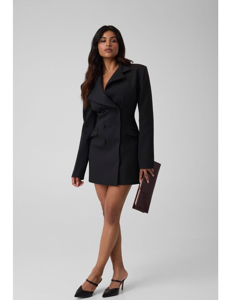 جيس double breast belted dress