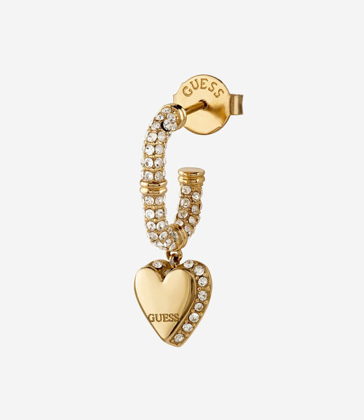 25mm hearts pave j hoops