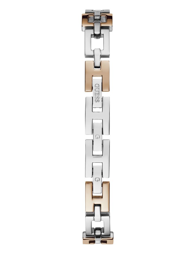 2-Tone Quartz Analog Stainless Steel Watch