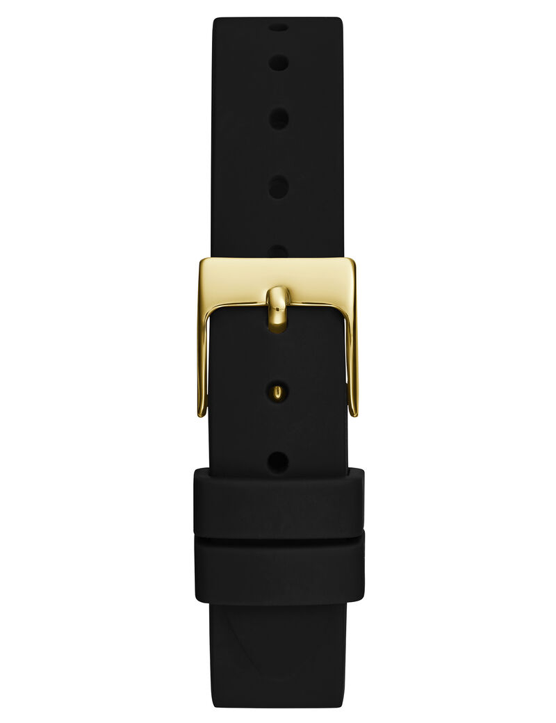 Black Gold Tone Analog Watch