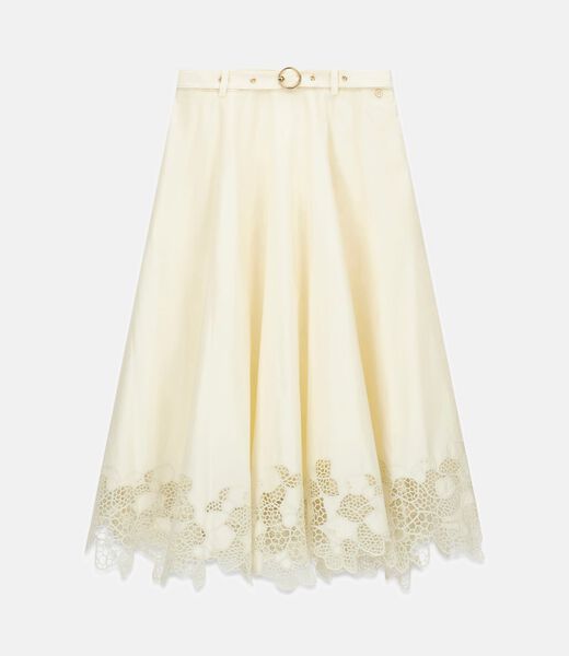 Sonia Embroidered Midi Skirt