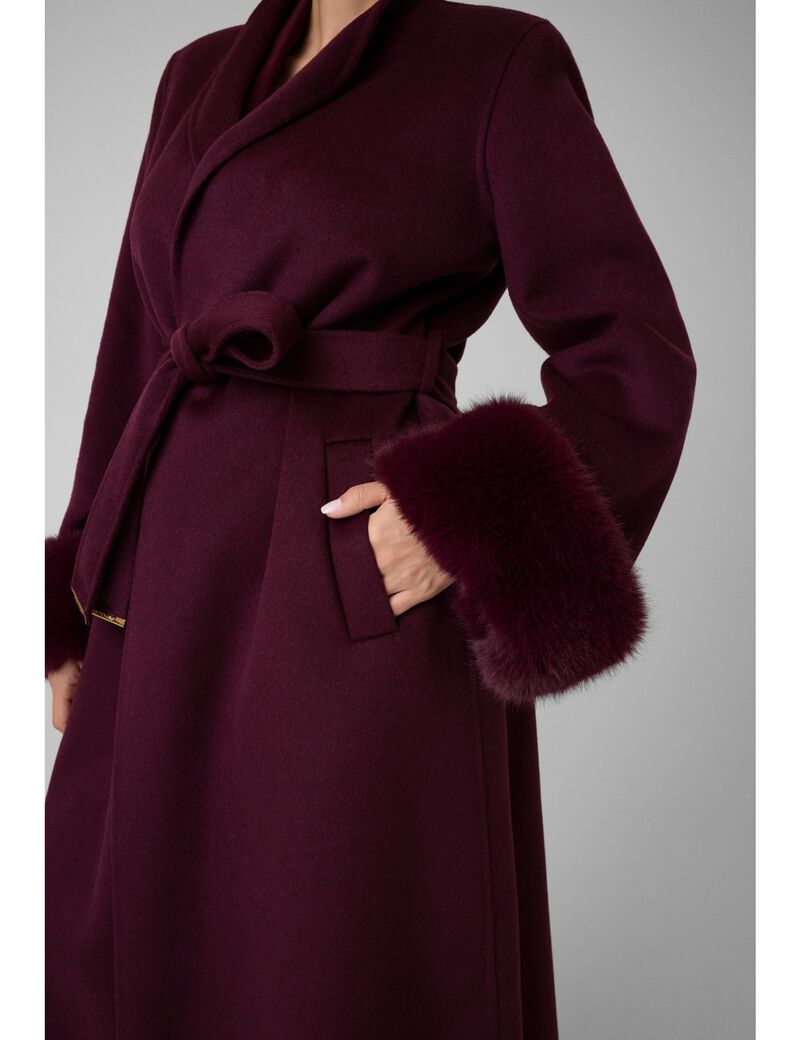 جيس marciano wool blend coat