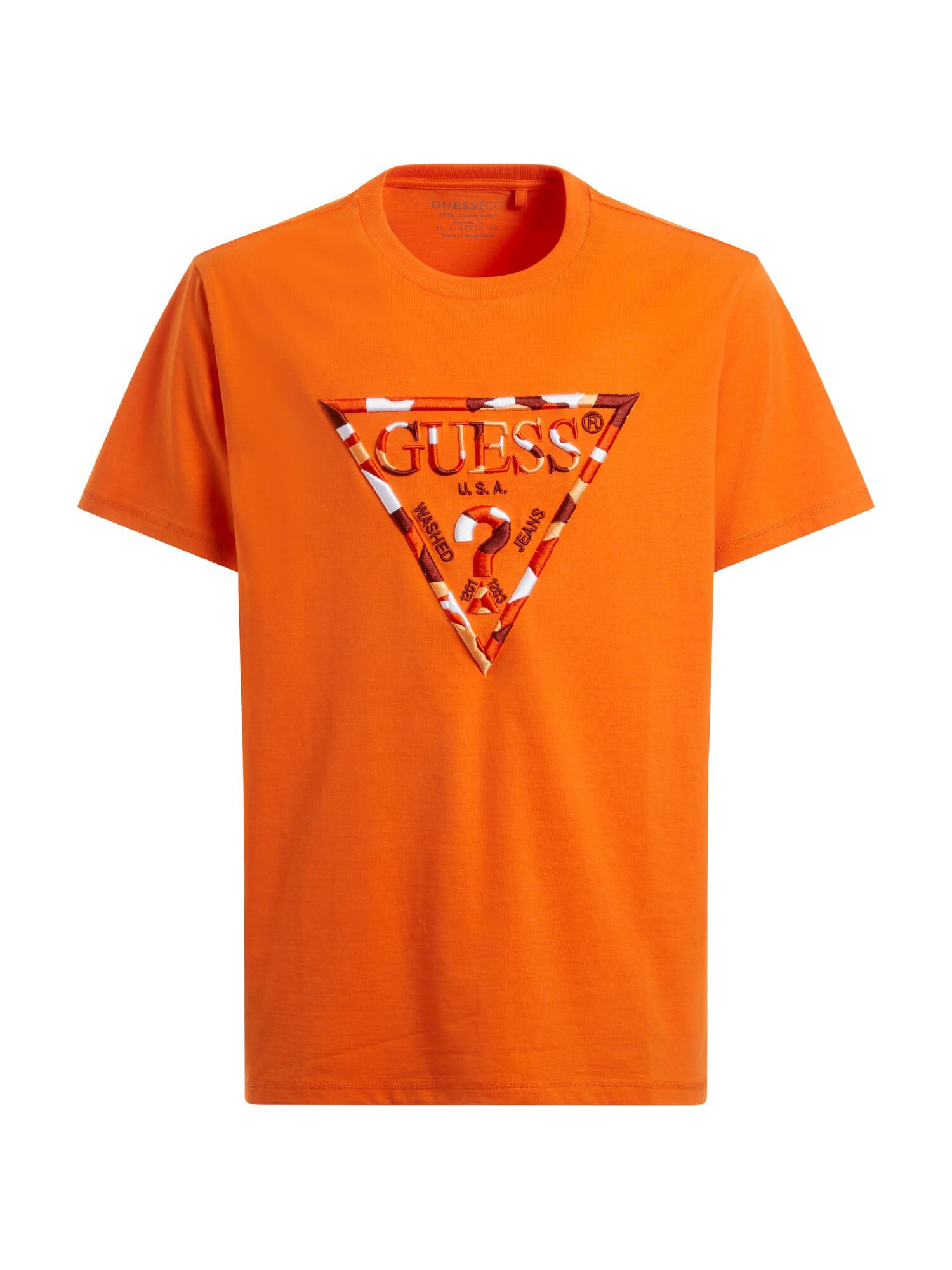 Orange cheap guess shirt