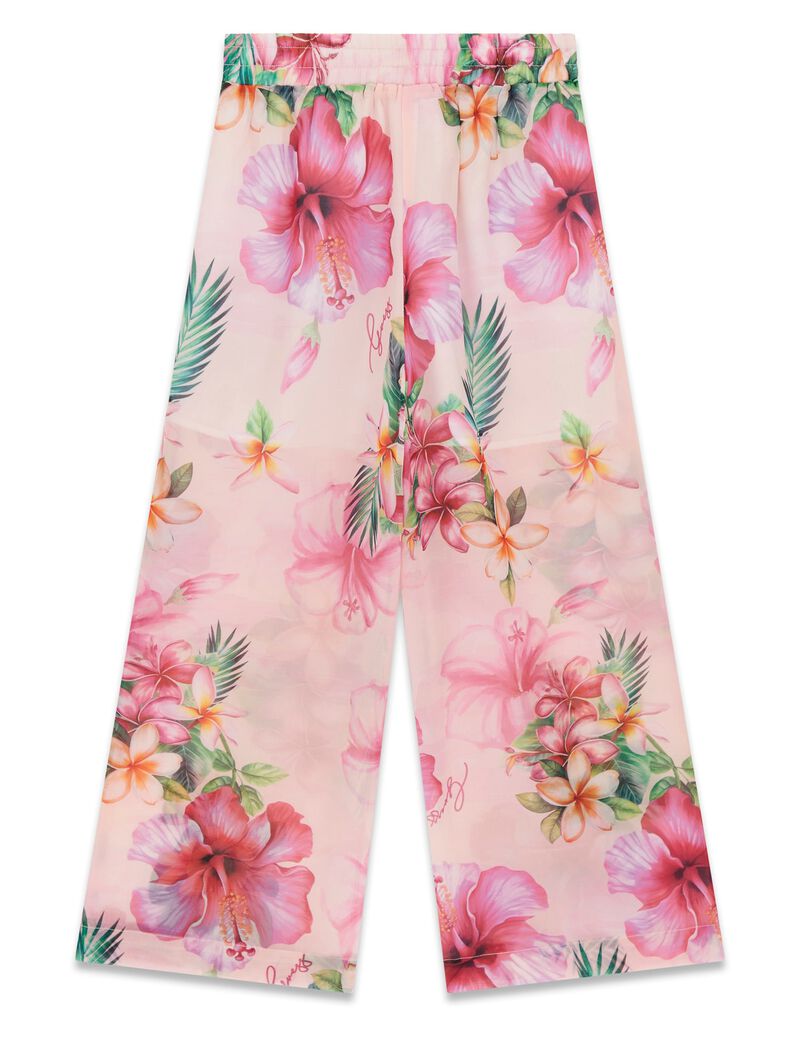 Chiffon palazzo pants