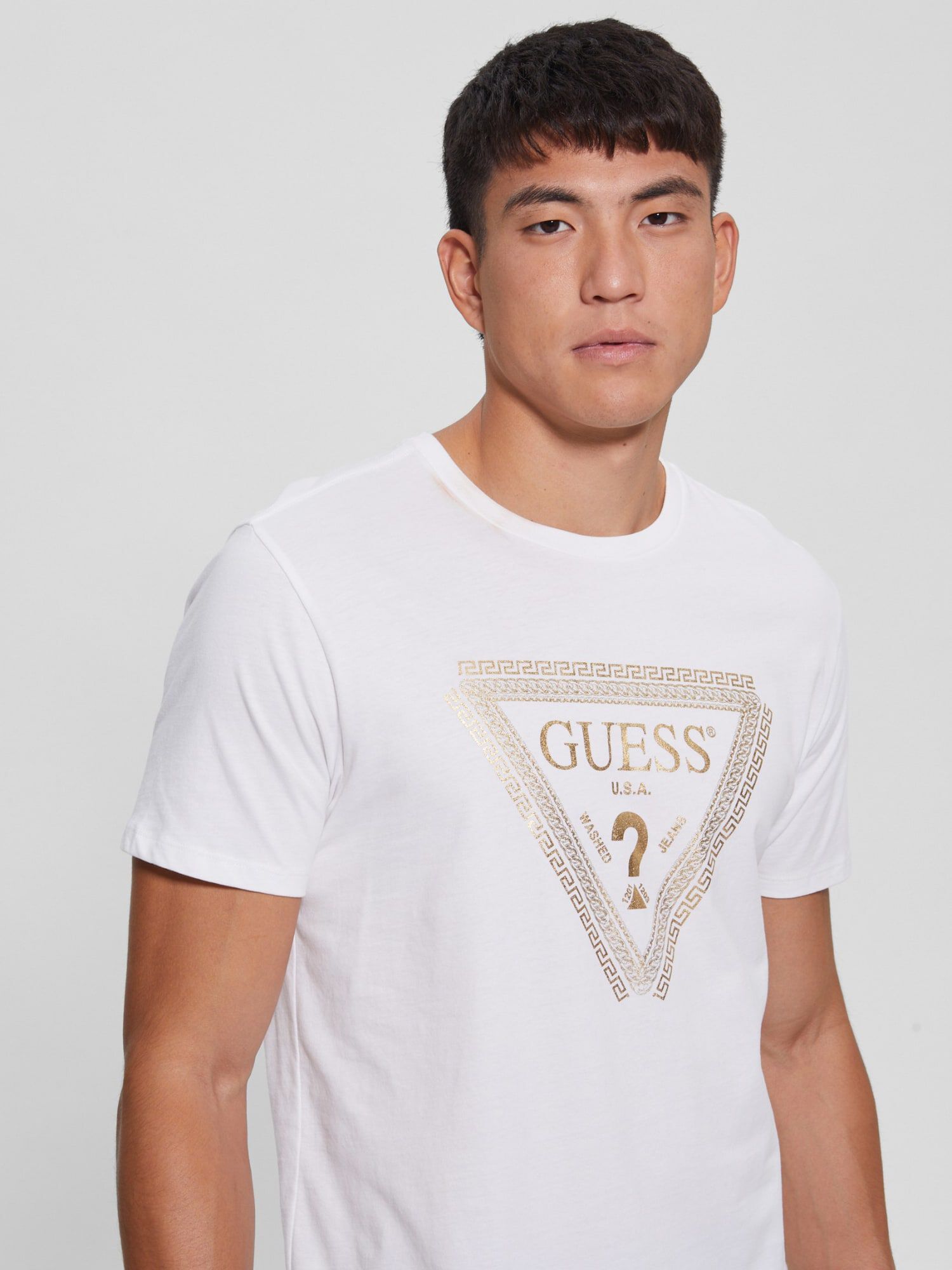 Guess t shirt hot sale for men