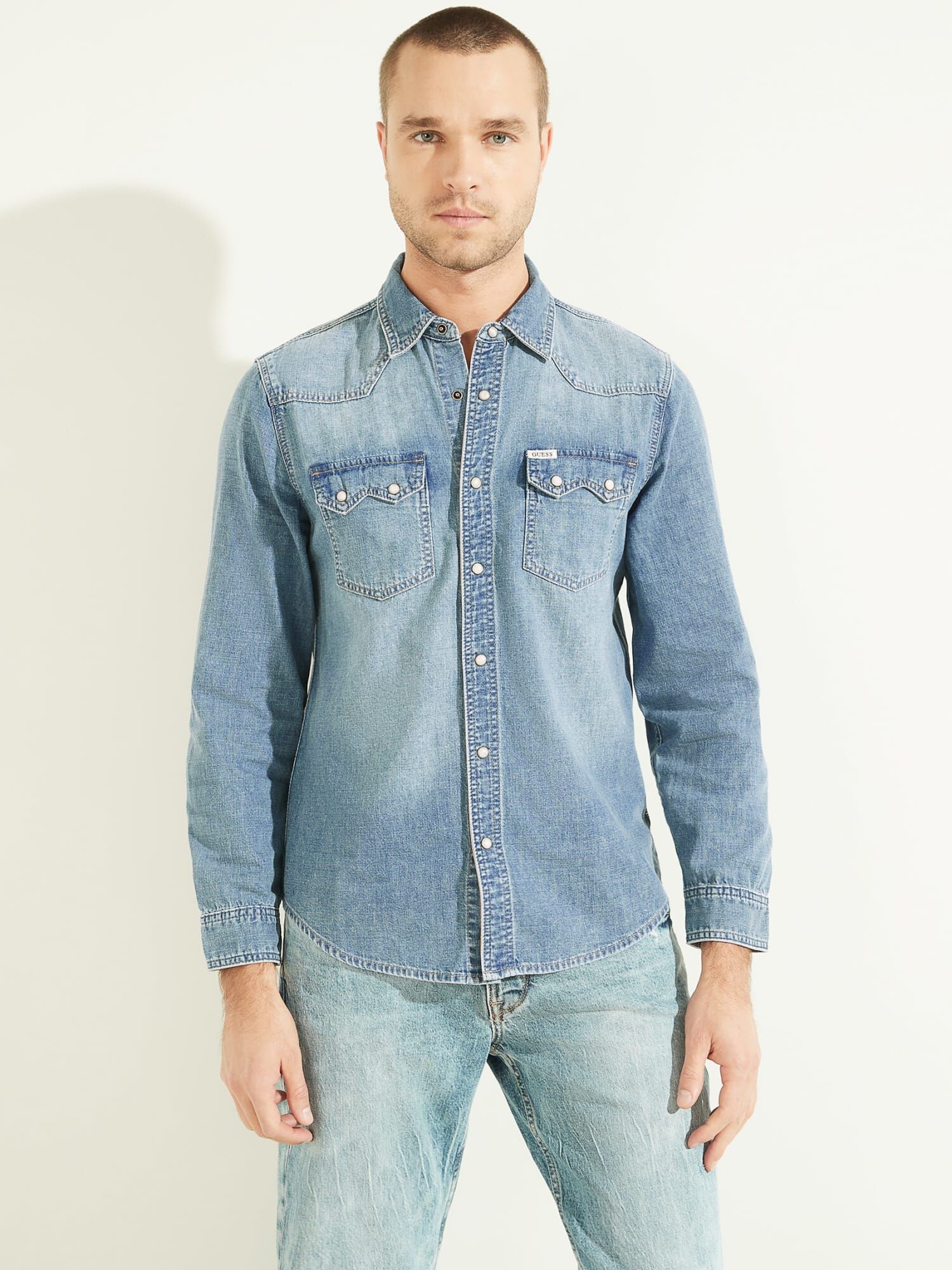Regular Fit Denim Shirt