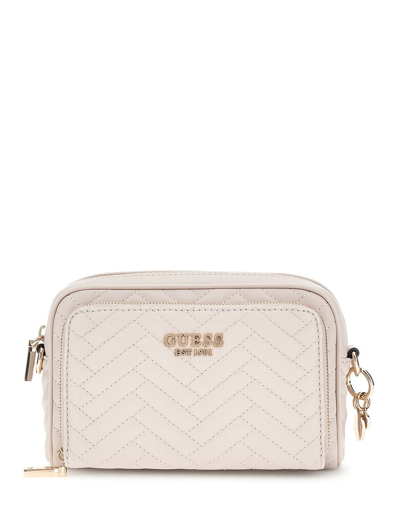 guess anning quilted mini crossbody