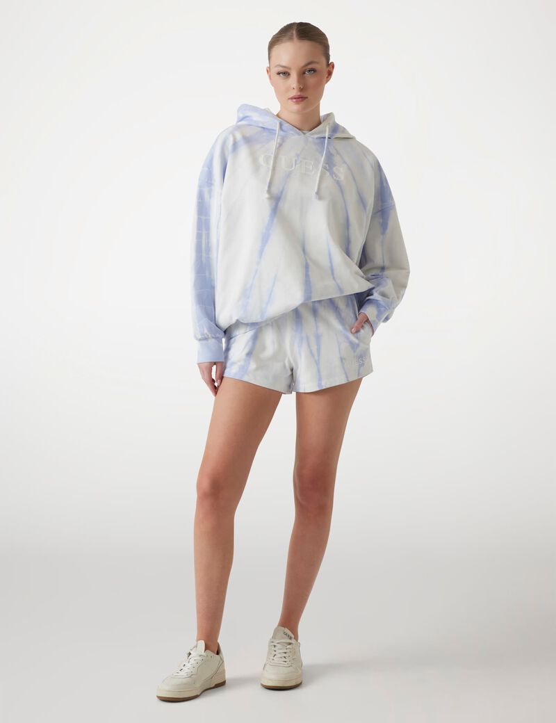 Tie-dyed logo sweatshirt