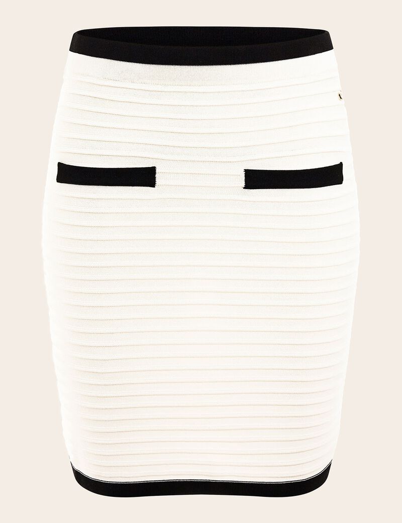 Marciano Striped Sweater Skirt