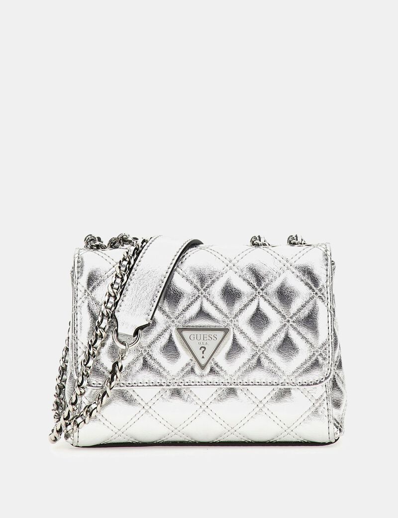 Giully laminated mini crossbody