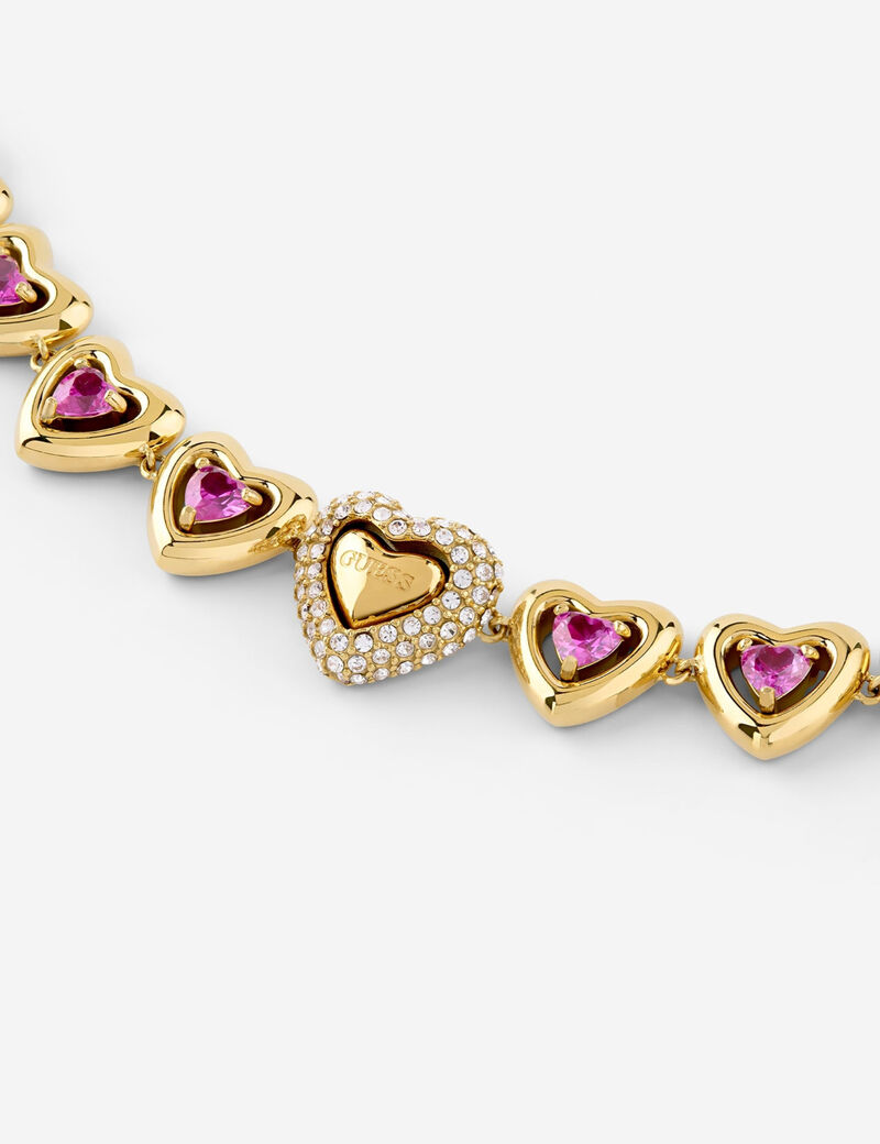 12-16" multi hearts chocker