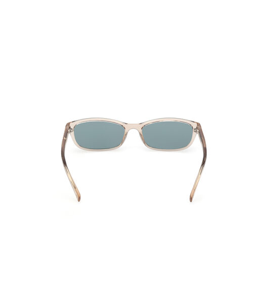 Rectangle metal sunglasses
