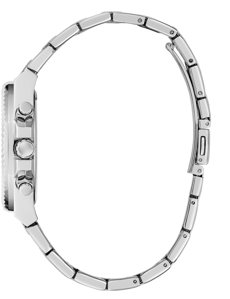 Ladies Silver Tone Multi-function Watch