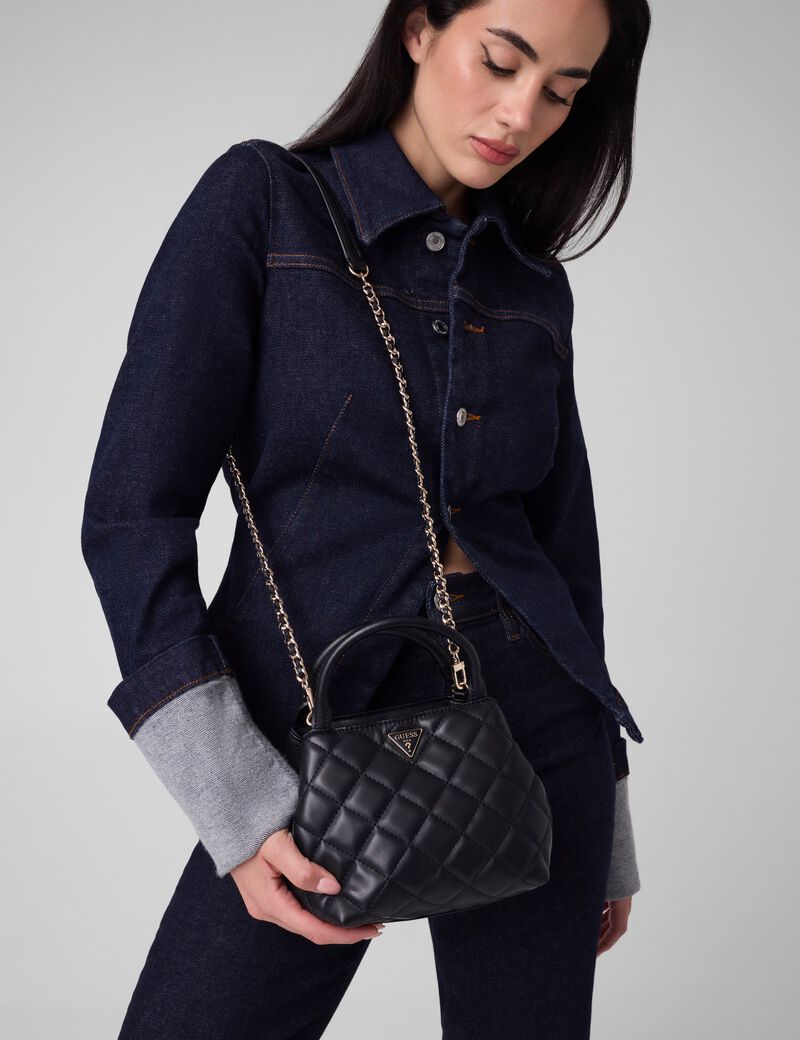 جيس juliet quilted mini satchel bag