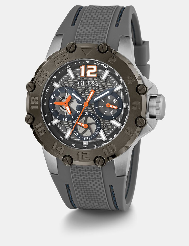 Silicone multi-function watch