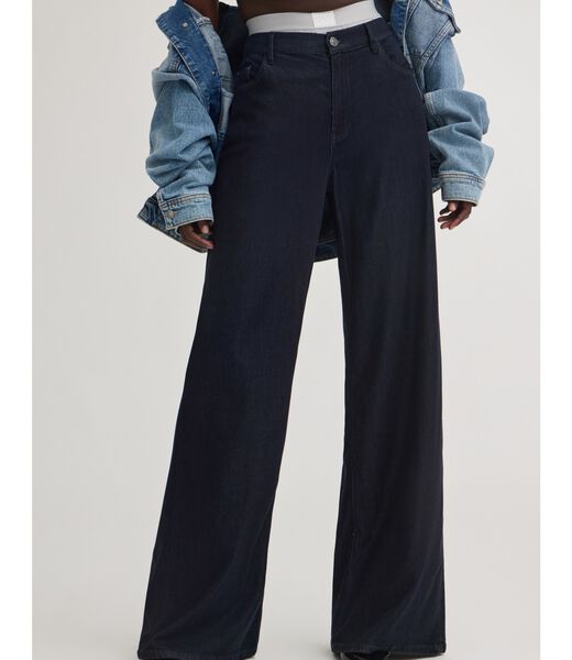 guess wide loose jeans