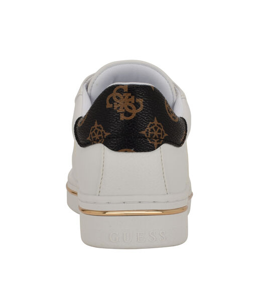 Stew Lace Up Low Profile Logo Detailed Sneaker