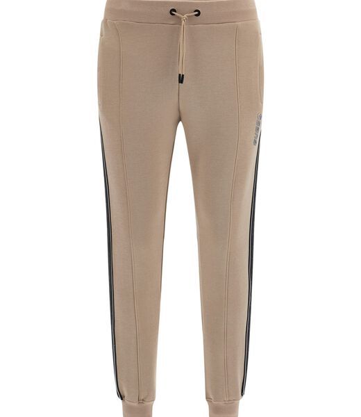 بنطال رياضي بشعار جانبي