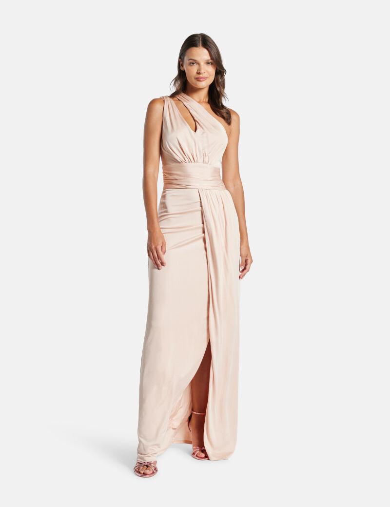 Patty one shoulder long dress