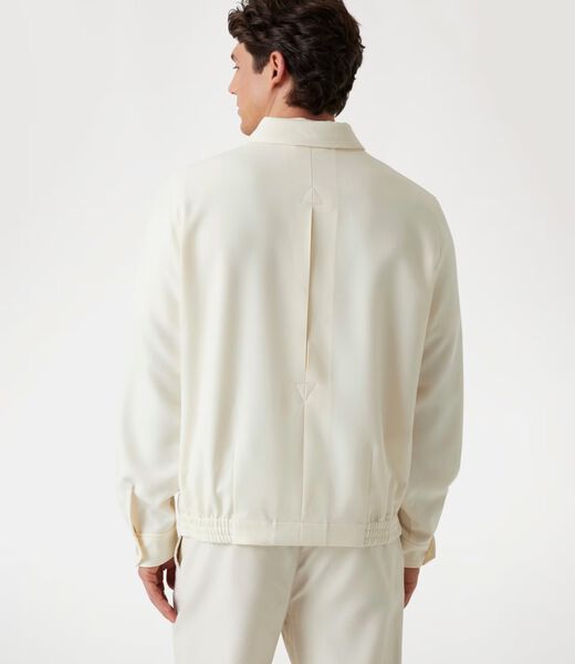 سترة من قماش مائل مطاطي