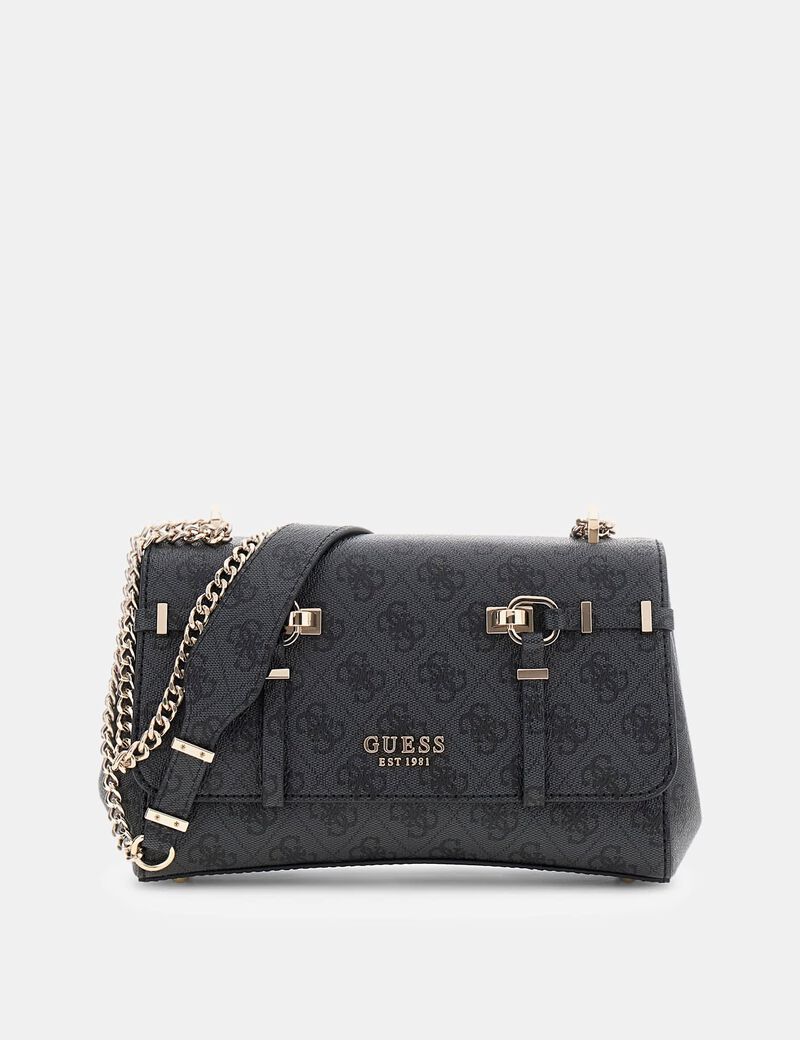 guess leona logo crossbody bag