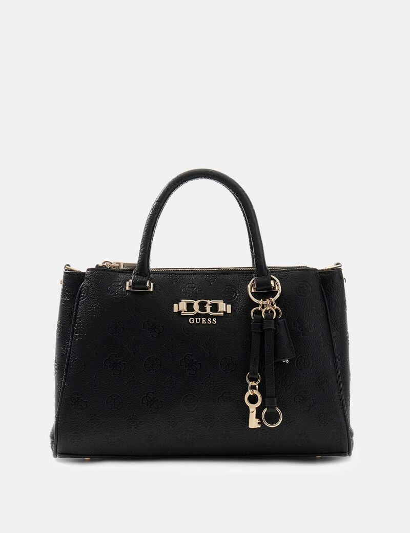 guess anise triple zip satchel bag