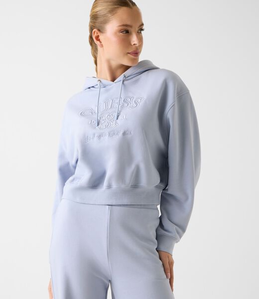 Embroidered logo sweatshirt