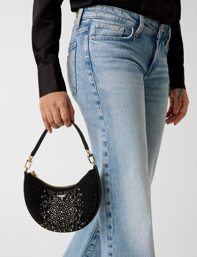 guess tasmin mini shoulder bag