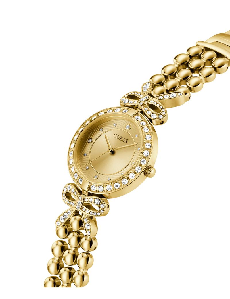 Ladies Gold Tone Analog Watch